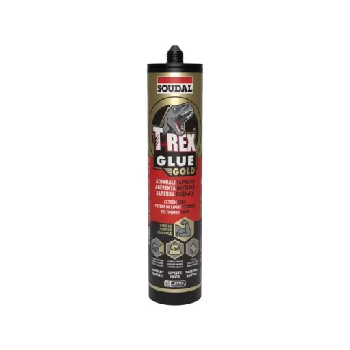 Soudal T-Rex Gold Ragasztó 290ml