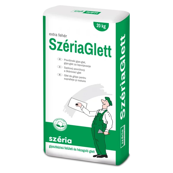 Széria Glett Gipsz 0-10mm 20kg