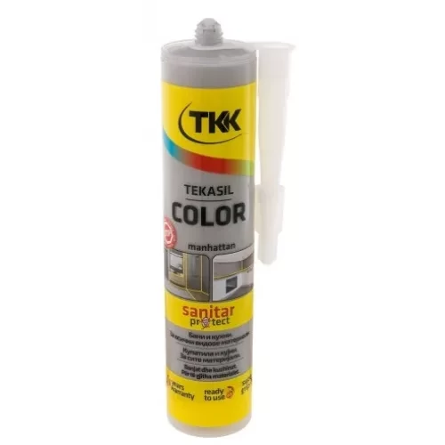 TKK Tekasil Color Neutrális Szaniter Szilikon Manhattan 300ml