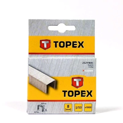 Topex Tűzőkapocs 6mm 1000db 41E306