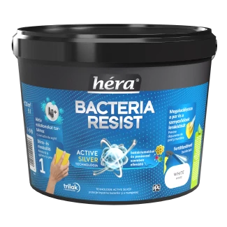 Héra Bacteria Resist Beltéri Falfesték Fehér 2,5L