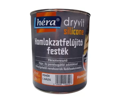 Héra Dryvit Homlokzat Felújító Festék Fehér "L" 1L