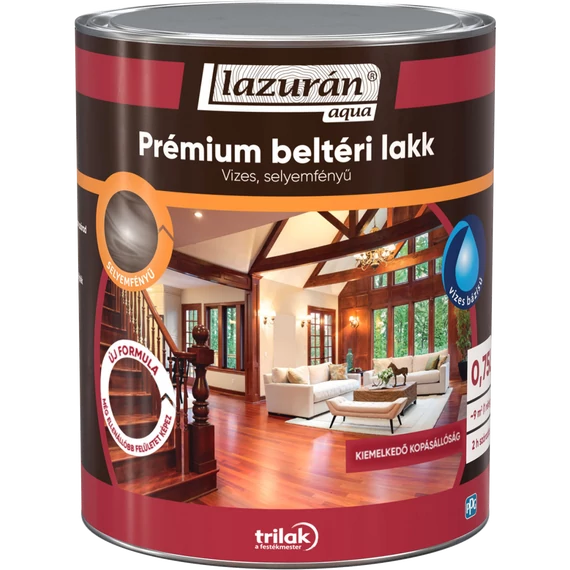 Lazurán Aqua Prémium Selyemfényű Lakk