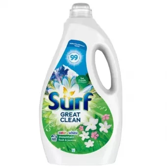 Surf Folyékony Mosószer Mount White 3L