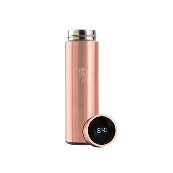 Berlinger Haus LED Kijelzős Ivópalack Rose Gold 450ml BH7954