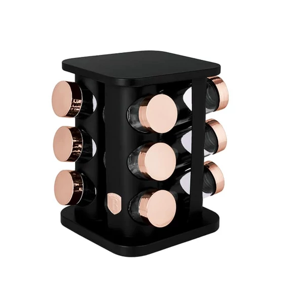 Berlinger Haus Fűszertartó 13 Részes Blackrose BH8559