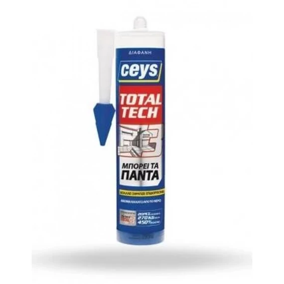 Ceys Total Tech Hibrid Ragasztó Átlátszó 290ml
