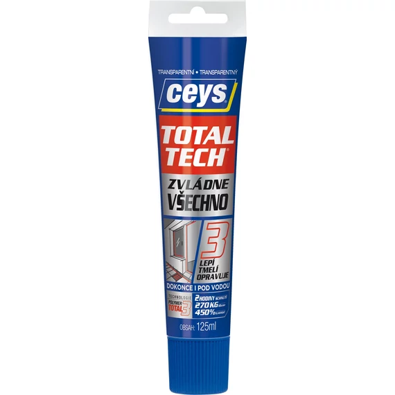 Ceys Total Tech Hibrid Ragasztó Átlátszó 125ml