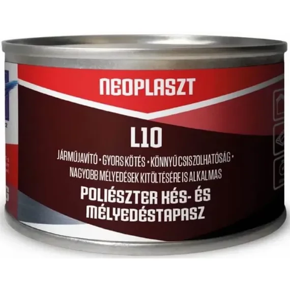 Neoplaszt Késtapasz 0,5kg + Edző