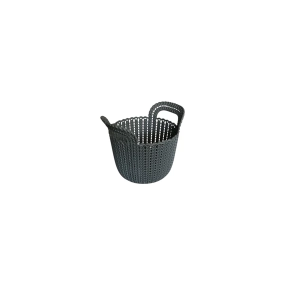 Curver Knit Kerek Kosár &quot;XS&quot; Sötétszürke CU1039