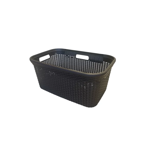 Curver Rattan Ruháskosár Sötétszürke 45L CU661