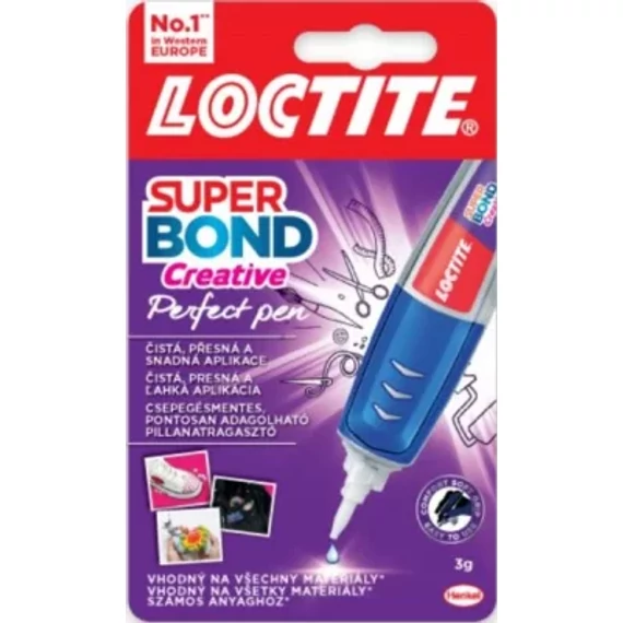 Loctite Super Bond Perfect Pillanatragasztó Gél 3g