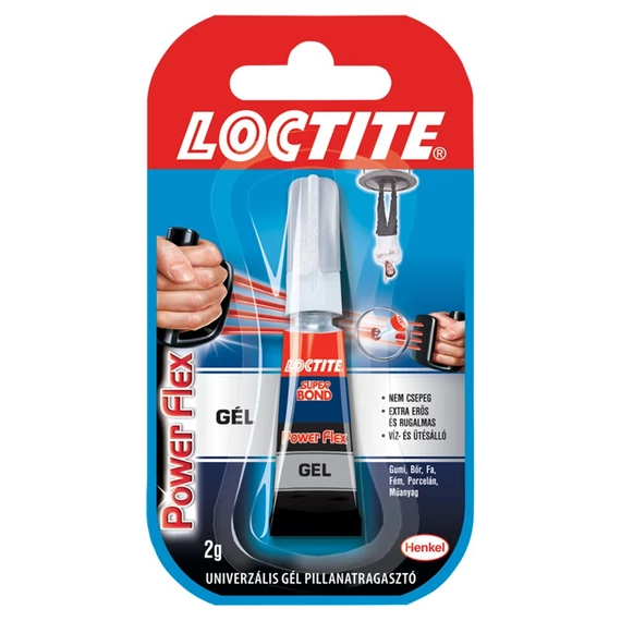 Loctite Super Bond Power Pillanatragasztó Gél 2g