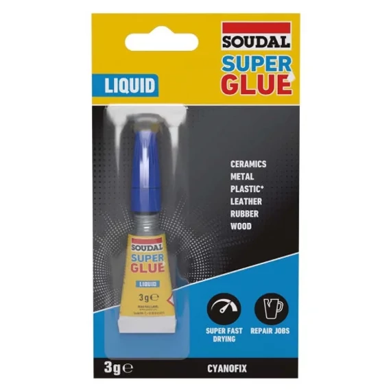 Soudal Cyanofix Fix Liquid Pillanatragasztó 3g