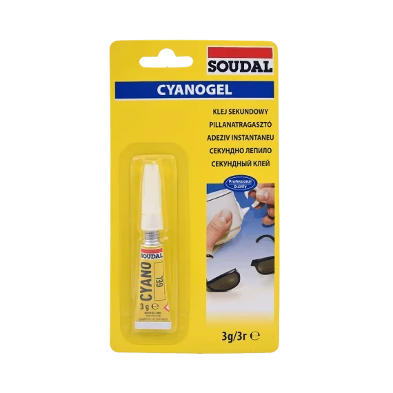 Soudal Cyanogel Pillanatragasztó 3g