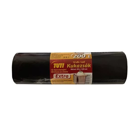 Tuti Szemeteszsák Extra 200L 10db PD9