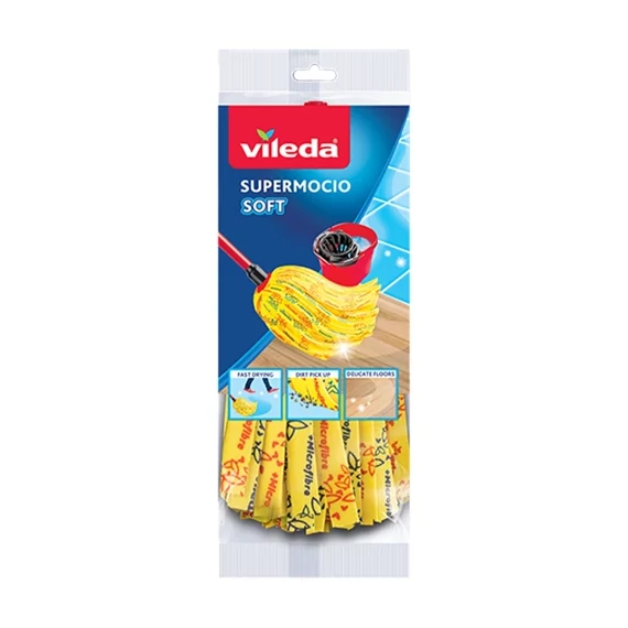 Vileda Gyorsfelmosó Soft Felmosófej Pattintós FH19