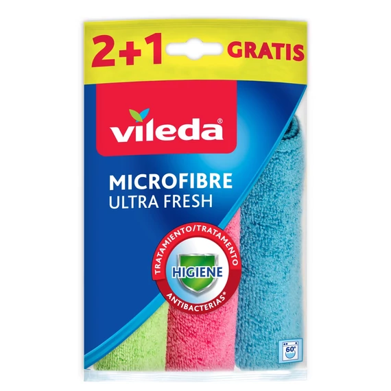 Vileda Ultra Fresh Mikroszálas Törlőkendő 3db FH239