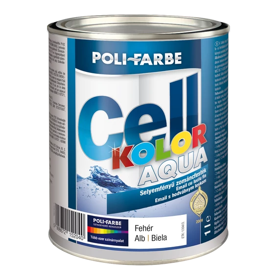 Poli-Farbe Cellkolor AQUA Selyemfényű