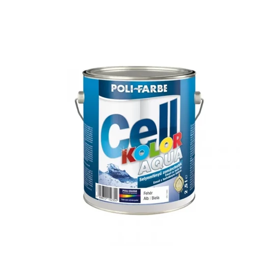 Poli-Farbe Cellkolor AQUA Selyemfényű