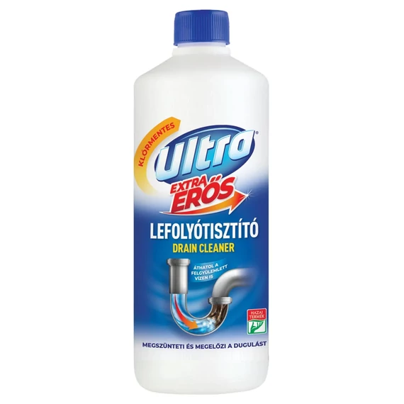 Ultra Extra Erős Lefolyótisztító 1L